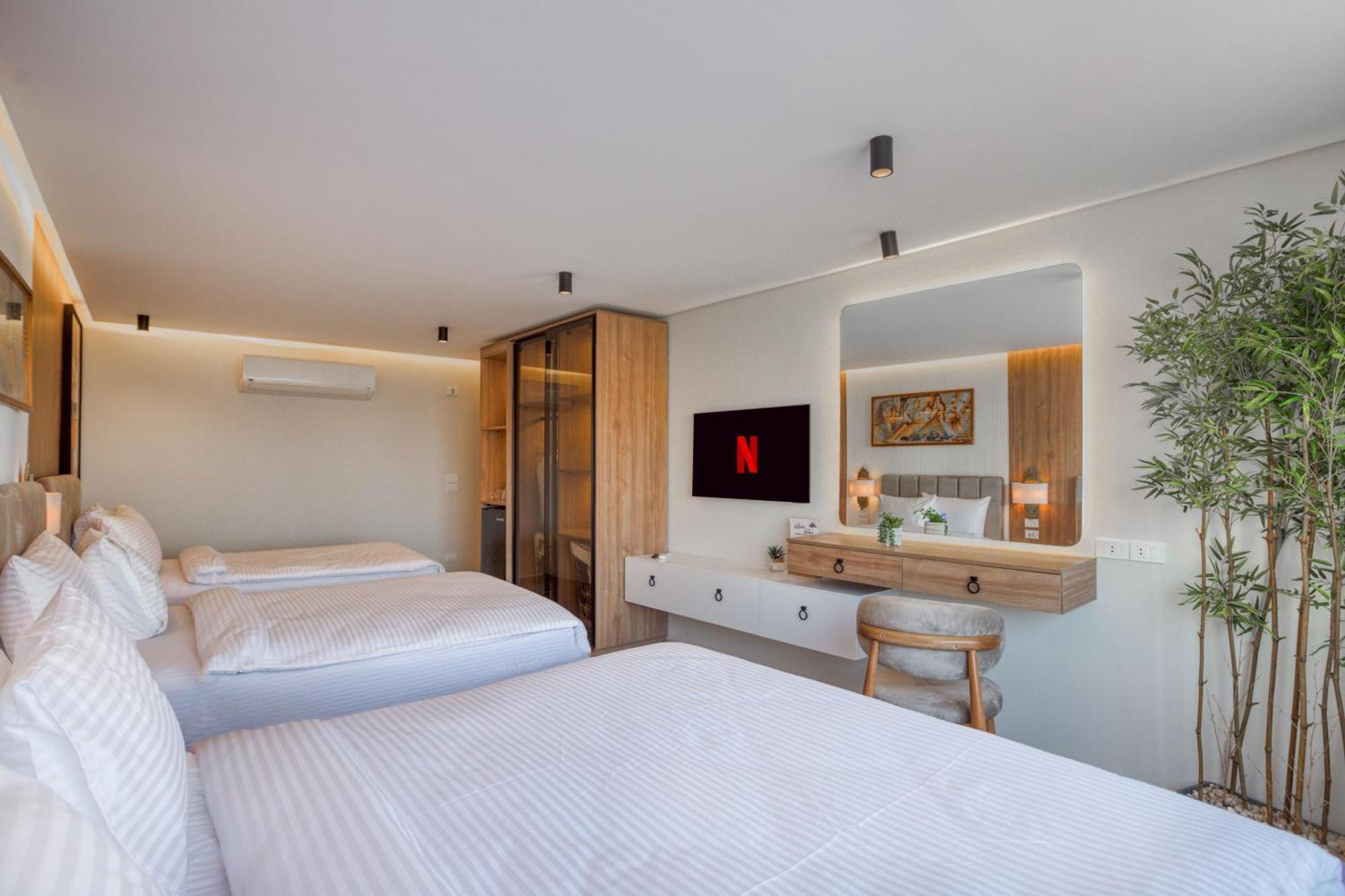 Galaxy Pyramids View Inn Kafret el-Gabal Екстериор снимка